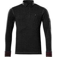 Polo-Sweatshirt ios frontline langarm 50352 Gr. 2XL schwarz - Mascot von Mascot