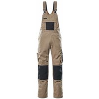 Mascot - unique Latzhose Augsburg Gr. 28 hellkhaki/schwarz von Mascot