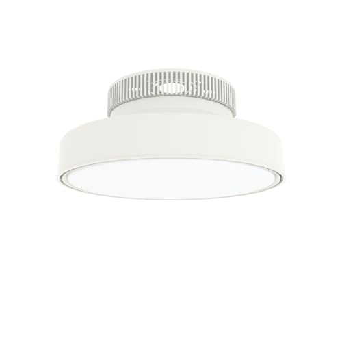 Ceiling Fans Lights 17 Inch Bladeless Modern Ceiling Fans with Lights and Remote Timer Stepless Dimming 3 Color Temperatures 6 Speeds for Bedroom Living Room Office (White) Ceiling Fans Lights 17 Inch Bladeless Modern Ceiling Fans with Lights and Remote Timer Stepless Dimming 3 Color Temperatures 6 Speeds for Bedroom Living Room Office (White) von Masdio