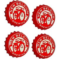 Craft Beer Magnet Set, Fat Reifen Bierdeckel Magnete, New Belgium Bierflasche Top 4Er Aktenschrank Magnet, Kühlschrankmagnete Craft Beer Magnet Set, Fat Reifen Bierdeckel Magnete, New Belgium Bierflasche Top 4Er Aktenschrank Magnet, Kühlschrankmagnete von MashedPotatoMosaics