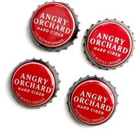 Harte Apfelwein Flasche Top Magnete, Zornige Obstgarten Rote Kühlschrankmagnete, Flaschenverschluss Wohnheim Magnete Harte Apfelwein Flasche Top Magnete, Zornige Obstgarten Rote Kühlschrankmagnete, Flaschenverschluss Wohnheim Magnete von MashedPotatoMosaics