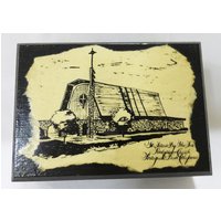 Freiraum-Wooden Box Für Lagerung, Schmuck-Box Oder Handwerk 5, 5 "x 4" von MashliDesign