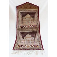 Gobelin Stoff Wandbehang Mit Taschenbrief Halter Stickerei Von Taj Mahal von MashliDesign
