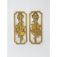 Vintage Mid Century Siroco Geformten Kunststoff Wandbehang 1964 2Er Set Vintage Mid Century Siroco Geformten Kunststoff Wandbehang 1964 2Er Set von MashliDesign