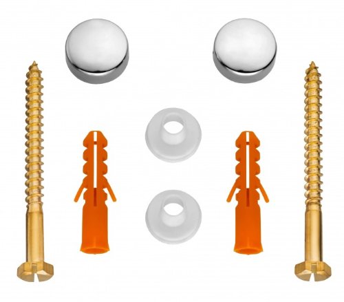 Masidef T364799 Sanitär-Befestigungsset, verchromt, 2 Stück von Conmetall
