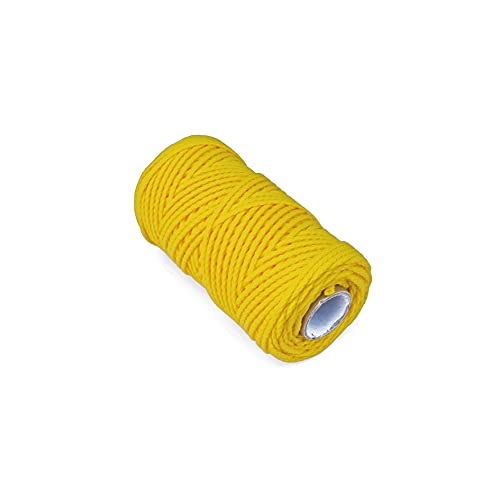 Masidef: Member of the Würth Group CC276015 Polypropylen-Geflecht Durchmesser 1,8 mm. Gelb 50 m von Masidef: Member of the Würth Group
