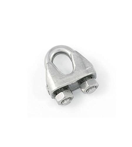 Masidef CCS0010014 Seilklemme DIN 741 für Seildurchmesser 14 mm Stahl verzinkt von Masidef