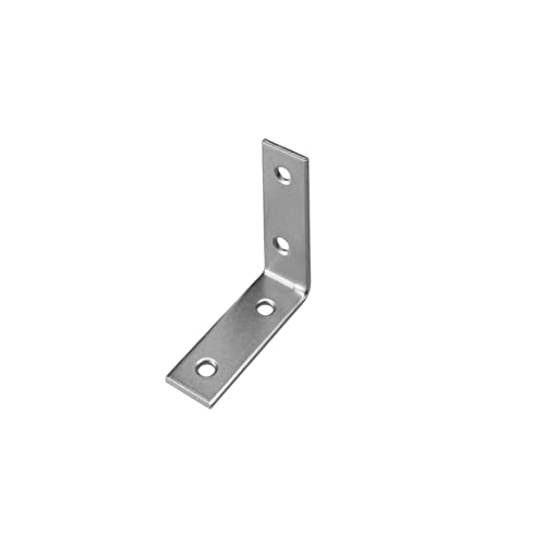 Masidef: Member of the Würth Group DY2006779 Eckplatte aus Edelstahl A2-100 x 100 x 20 - Stärke 2 mm, Nicht angegeben von Masidef: Member of the Würth Group