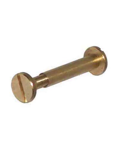 Masidef: Member of the Würth Group R01414 Blister mit 4 Schrauben für Register aus Messing M4x10 mm von MOBILA