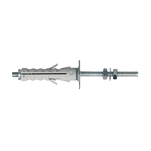 Masidef: Member of the Würth Group TLS050005 Nylondübel Durchmesser 9 x 40 mit Doppelmutter 4 Stück, Nicht angegeben von Masidef: Member of the Würth Group