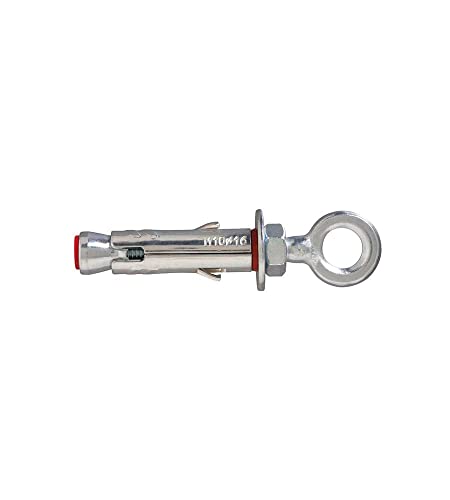 Masidef: Member of the Würth Group TLS16004 Mechanische Anker mit 2 Bereichen, Durchmesser 12 mit geschmiedeter Öse 4 Stück, Nicht angegeben von Masidef: Member of the Würth Group