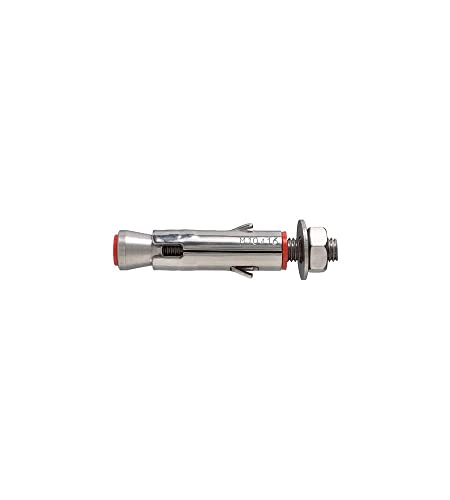 Masidef: Member of the Würth Group TLS16008 Mechanische Anker mit 2 Bereichen, Durchmesser 12 mit Gewindestange M6-4 Stück, Nicht angegeben von Masidef: Member of the Würth Group