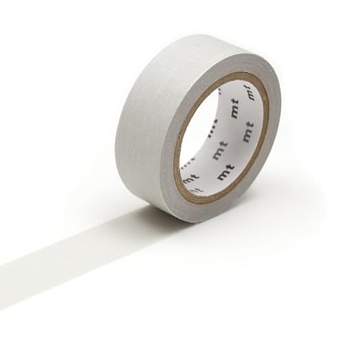 Masking Tape (MT) 1,5 cm, einfarbig, Pastellgrau von Masking Tape (MT)