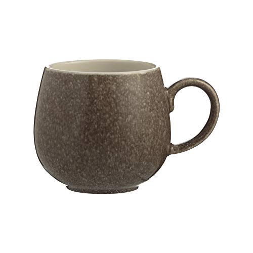 Mason Cash Geprägte Steingut Tasse, Creme, 350 ml, Cappuccino Tassen mit Wabenmuster, Spülmaschinen- und mikrowellengeeignet, Steingut Kaffeebecher, Kaffeetassen Vintage von Mason Cash