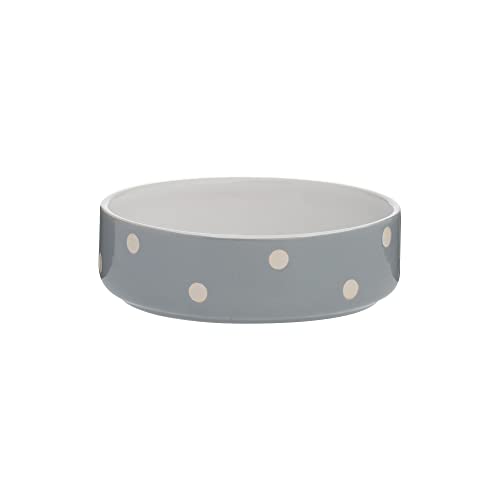 Mason Cash Grauer Futternapf, gepunktet, 13 cm Mason Cash Grauer Futternapf, gepunktet, 13 cm von Mason Cash