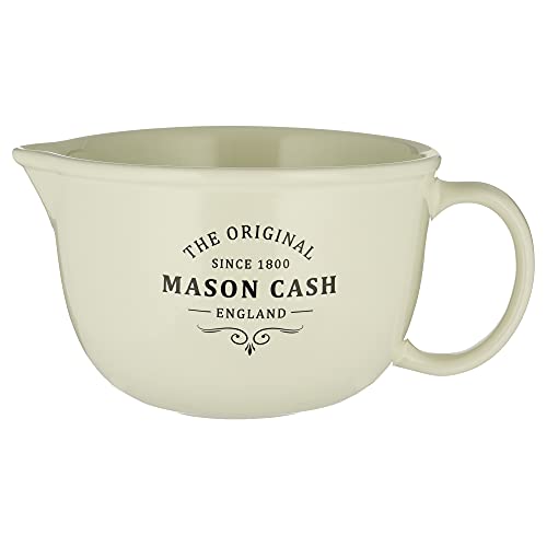 Mason Cash | Heritage - Rührschüssel mit Ausgießer, 2 L, 2002.245, Weiß von Mason Cash
