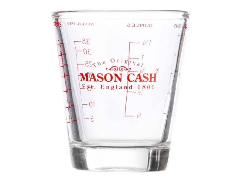 Mason Cash Messbecher Mason Cash Messbecher 'Classic' aus Glas 35 ml, Borosilikatglas von Mason Cash