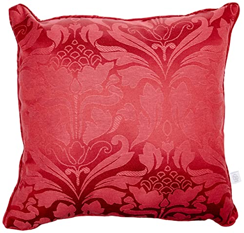 Mason Gray Kissen, Stoff, Burgunderfarben, Cushion (Filled): 43 x 43cm Mason Gray Kissen, Stoff, Burgunderfarben, Cushion (Filled): 43 x 43cm von Fusion