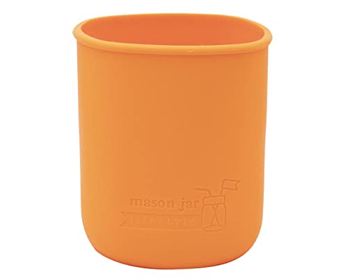 Mason Jar Lifestyle Quart Silikonhüllen/-hüllen zum Schutz von Ball, Kerr, Einmachgläsern, 900 ml, 2 Stück von Mason Jar Lifestyle