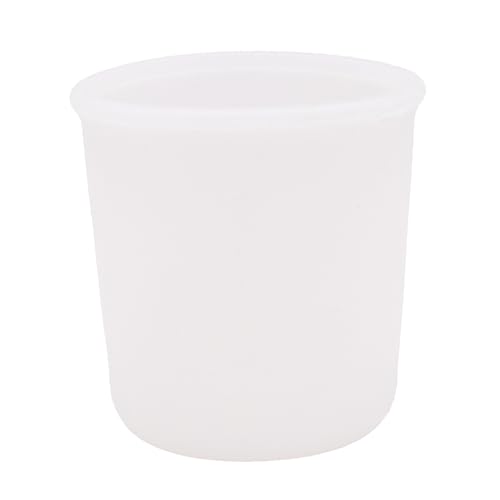 Regular Mouth Half Pint 8oz Silicone Sleeves/Jackets for Protecting Ball, Kerr, Quilted Canning Jars by Mason Jar Lifestyle (Frost, 2 Pack) von Mason Jar Lifestyle