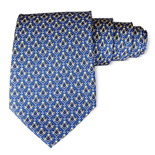 Freimaurer-Krawatte, 100 % Seide von Masonic