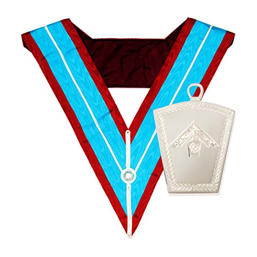 Freimaurer Mark Past Masters Halsband mit Past Masters Halsband Juwel von Masonic