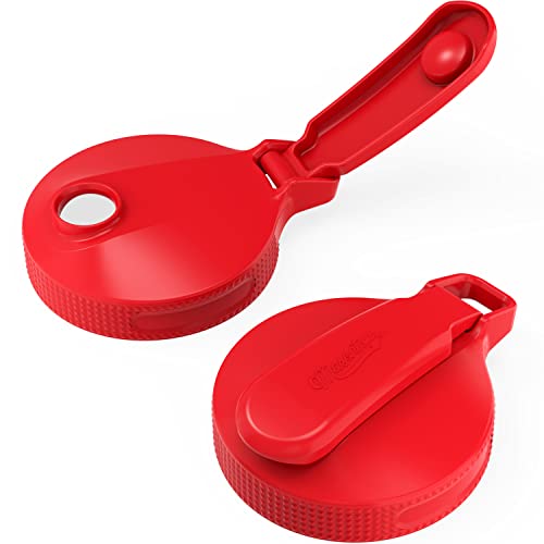 Masontops Multi-Top-Deckel, 2er Pack Wide Mouth rot von Masontops