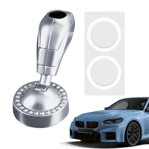 Masoog Auto Startknopf Abdeckung - Zündstartknopf Abdeckung - Dekorativer Starter Knauf Unisex Auto Fahrzeug Truck Zubehör von Masoog