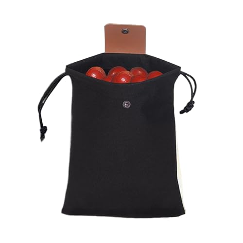 Masoog Pilzsammelbeutel - Orangen Pflücker Beutel - Wasserdichter Beutel mit Zugband und Schnallen für Ernten Beerenpflücken Gärtnern Mineraliensuche Pilzesammeln Muschelsuchen Jagen Bushcraft von Masoog