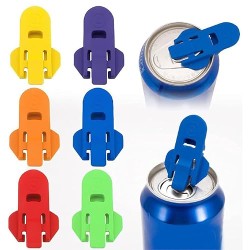 Masoog Pop-Dosenöffne | Getränke Dosenöffner | Getränkedosenöffner - 6er-Set Getränkedosen Tab Öffner Für Limonade, Bier, Getränkedosenöffner Masoog Pop-Dosenöffne | Getränke Dosenöffner | Getränkedosenöffner - 6er-Set Getränkedosen Tab Öffner Für Limonade, Bier, Getränkedosenöffner von Masoog