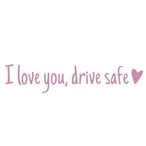 Masoog Rückspiegel Aufkleber | Autospiegel Aufkleber - Wasserdichte Buchstaben | Ich Liebe Dich, Du Fahre Safe Letters Design Labels Emblem Für LKW -Stoßfänger Masoog Rückspiegel Aufkleber | Autospiegel Aufkleber - Wasserdichte Buchstaben | Ich Liebe Dich, Du Fahre Safe Letters Design Labels Emblem Für LKW -Stoßfänger von Masoog