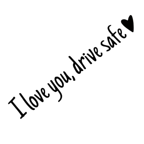 Masoog Rückspiegel Aufkleber | Autospiegel Aufkleber - wasserdichte Buchstaben | Ich Liebe Dich, Du Fahre Safe Letters Design Labels Emblem Für LKW -Stoßfänger Masoog Rückspiegel Aufkleber | Autospiegel Aufkleber - wasserdichte Buchstaben | Ich Liebe Dich, Du Fahre Safe Letters Design Labels Emblem Für LKW -Stoßfänger von Masoog