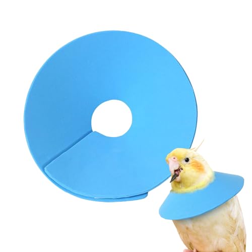 Masoog Schutzkragen für Vögel,Vogel Schutzhalskragen für Wellensittich - Bequeme Halsbekleidung und Haustierzubehör für Mäuse, Katzentraining, Reise, Frettchen, mit Wundschutz und Leckverhinderung von Masoog