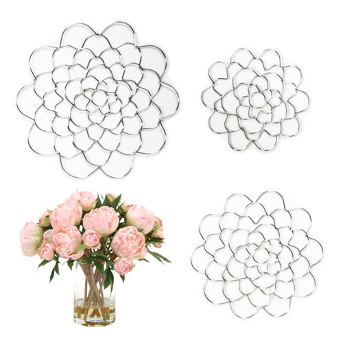 Masoog Vase Blumenhalter | 3 Stück Blumenarrangement Ring | Blumenstrauß Arrangement Fixierer - Spiralstielhalter Für Blumenstraußarrangements, Blumenkunstdekoration von Masoog