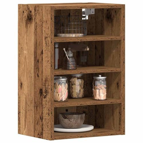 Massbinet Hängeschrank Riga Altholz-Optik 40x29,5x60 cm Holzwerkstoff Moderner Stil Anti-Kipp-Design Holz für Mehrzweckschrank Vorratsschrank für Küche, Wohnzimmer, Esszimmer Massbinet Hängeschrank Riga Altholz-Optik 40x29,5x60 cm Holzwerkstoff Moderner Stil Anti-Kipp-Design Holz für Mehrzweckschrank Vorratsschrank für Küche, Wohnzimmer, Esszimmer von Massbinet