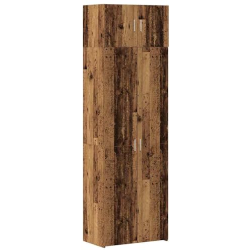 Massbinet Modernes Schrank Altes Holz 70x42.5x225 cm Holzwerkstoff Multifunktionales Mehrzweckschrank Minimalistisches Schrank Geeignet für Küche und Wohnzimmer Massbinet Modernes Schrank Altes Holz 70x42.5x225 cm Holzwerkstoff Multifunktionales Mehrzweckschrank Minimalistisches Schrank Geeignet für Küche und Wohnzimmer von Massbinet