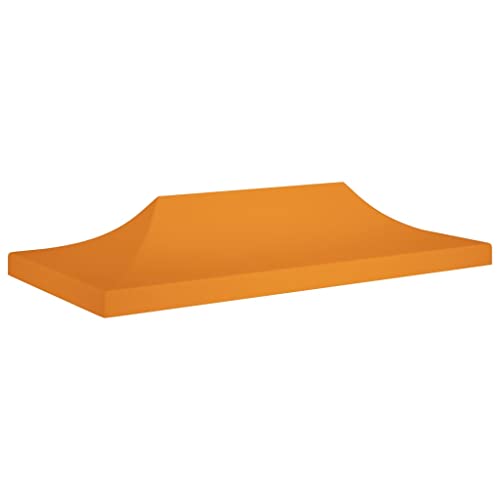 Massbinet Partyzelt-Dach 6x3 m Orange 270 g/m² Gartenpavillon Pavillondach Faltpavillon Sturmfest Massbinet Partyzelt-Dach 6x3 m Orange 270 g/m² Gartenpavillon Pavillondach Faltpavillon Sturmfest von Massbinet