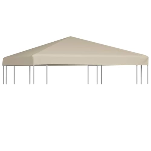 Massbinet Pavillondach Faltpavillon Sturmfest Partyzelt Ersatzbezug Top Abdeckung Baldachin 310 g/m² 3×3 m Beige Massbinet Pavillondach Faltpavillon Sturmfest Partyzelt Ersatzbezug Top Abdeckung Baldachin 310 g/m² 3×3 m Beige von Massbinet