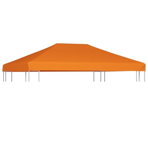 Massbinet Pavillondach Faltpavillon Sturmfest Partyzelt Ersatzbezug Top Abdeckung Baldachin 310 g/m² 4x3 m Orange Massbinet Pavillondach Faltpavillon Sturmfest Partyzelt Ersatzbezug Top Abdeckung Baldachin 310 g/m² 4x3 m Orange von Massbinet
