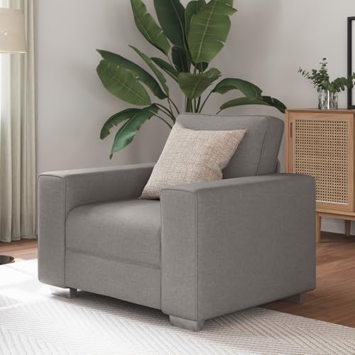 Massbinet Sessel Taupe 59 cm Stoff Kleine Schlafcouch Liegefläche für Wohnzimmer Schlafzimmer Massbinet Sessel Taupe 59 cm Stoff Kleine Schlafcouch Liegefläche für Wohnzimmer Schlafzimmer von Massbinet