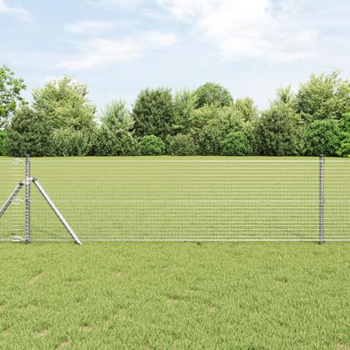 Massbinet Zaunpfosten Set 2er Set Feuerverzinkter Stahl 25 x 0,5 m Perfekt als Gartenzaun Gartentor Brettertzaun Massbinet Zaunpfosten Set 2er Set Feuerverzinkter Stahl 25 x 0,5 m Perfekt als Gartenzaun Gartentor Brettertzaun von Massbinet