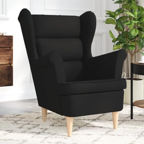 Massibinet Sessel Schwarz 74x84x100 cm Stoff Fernsehsessel mit liegefunktion Relax Sessel ergonomisch Massibinet Sessel Schwarz 74x84x100 cm Stoff Fernsehsessel mit liegefunktion Relax Sessel ergonomisch von Massbinet
