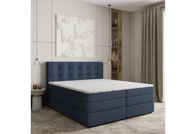 Masseno Boxbett AREZI 180x200 cm mit Bonell Matratze und Topper von Masseno