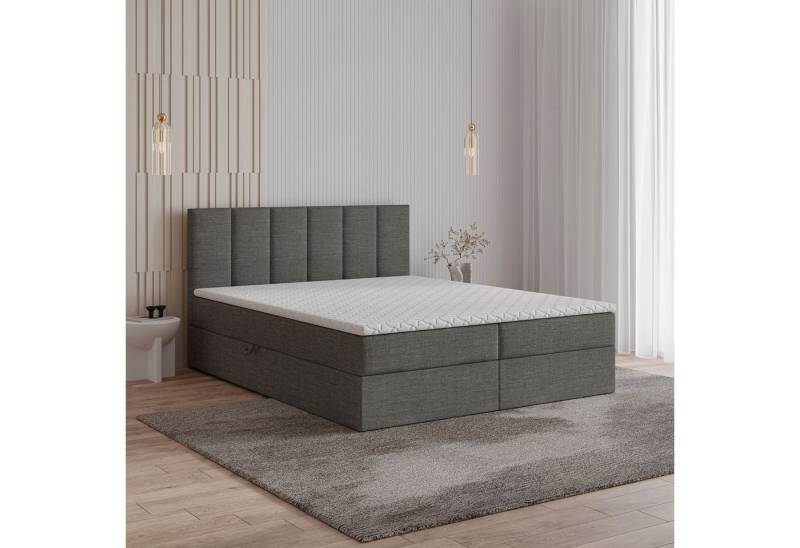 Masseno Boxbett MERIL 160x200 cm mit Bonell Matratze und Topper von Masseno