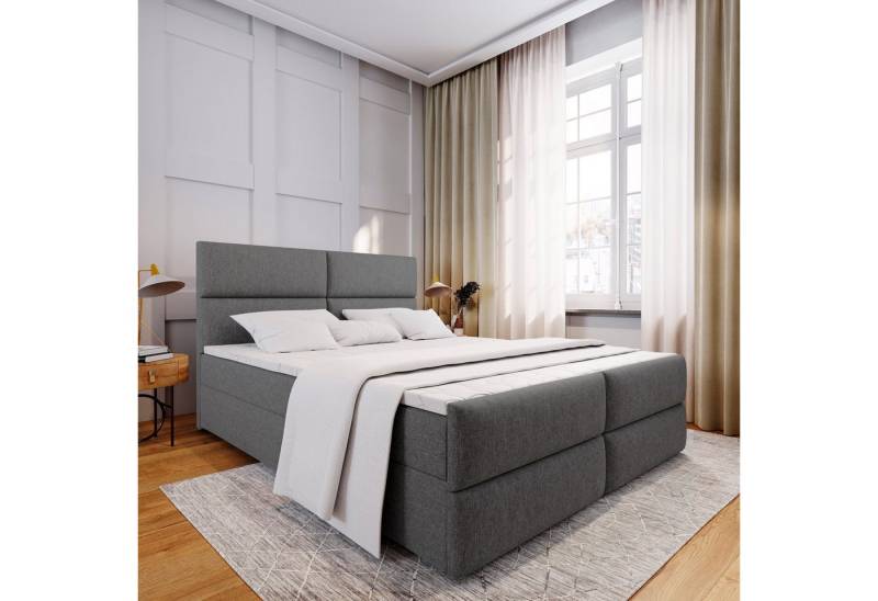 Masseno Boxbett MULEN 140x200 cm mit Bonell Matratze und Topper Masseno Boxbett MULEN 140x200 cm mit Bonell Matratze und Topper von Masseno