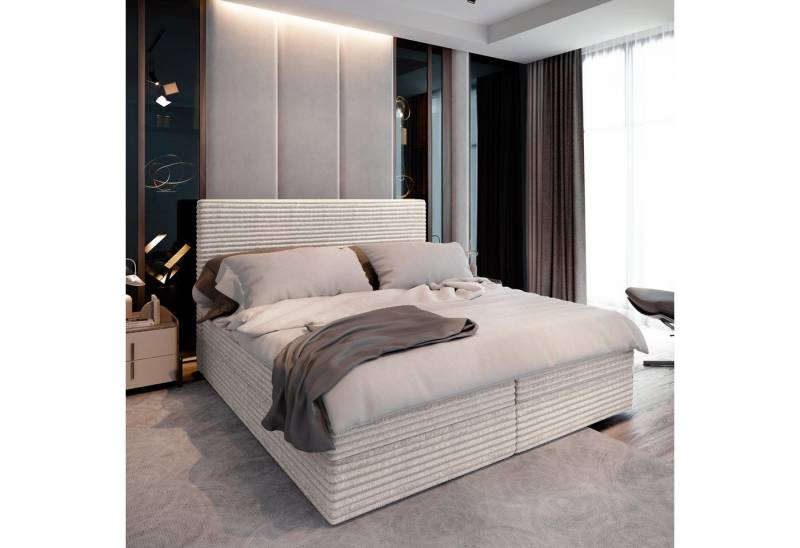Masseno Boxbett PISA 180x200 cm mit Bonell Matratze und Topper von Masseno
