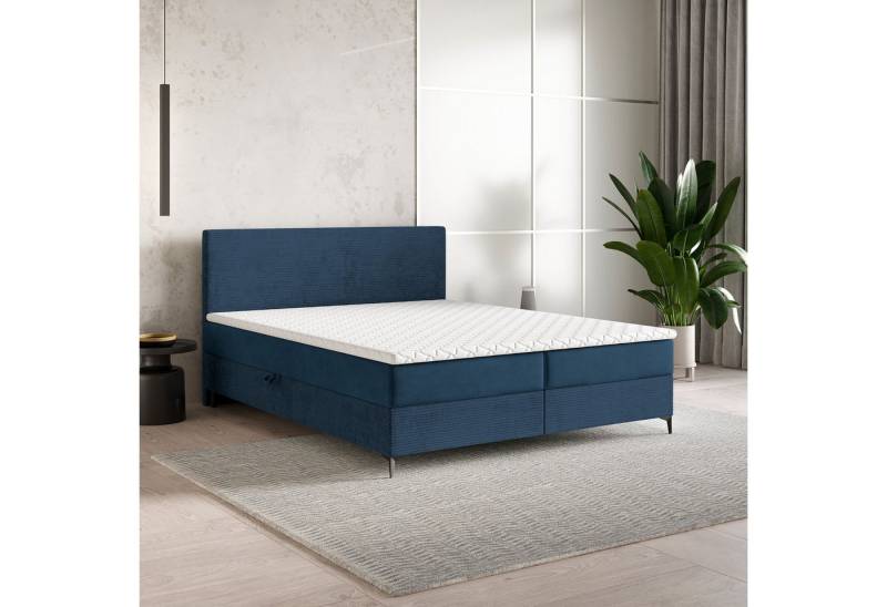 Masseno Boxbett TORREL 180x200 cm mit Bonell Matratze und Topper von Masseno