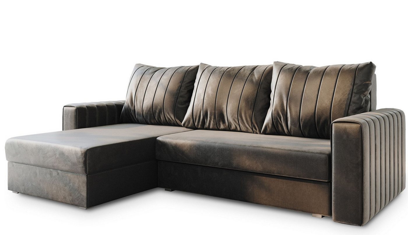Masseno Ecksofa CARL L-Form, Sofa mit Bettkasten Masseno Ecksofa CARL L-Form, Sofa mit Bettkasten von Masseno