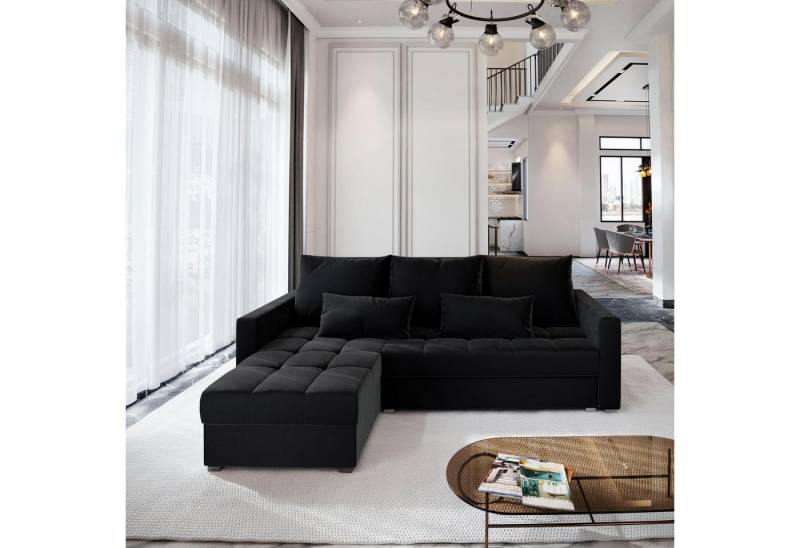 Masseno Ecksofa KOS PIK mit Schlaffunktion L-Form, Sofa mit Bettkasten von Masseno