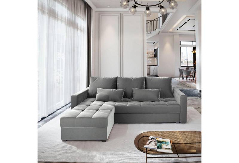 Masseno Ecksofa KOS PIK mit Schlaffunktion L-Form, Sofa mit Bettkasten von Masseno